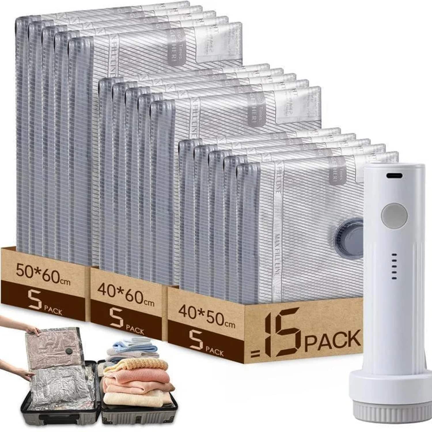 Best 5 Vacuum Seal Bags For Clothes of 2026: Compression Storage ...